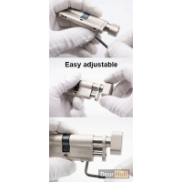 Adjustable Cylinder Key Thumb Silver UAE for Door Lock Systems